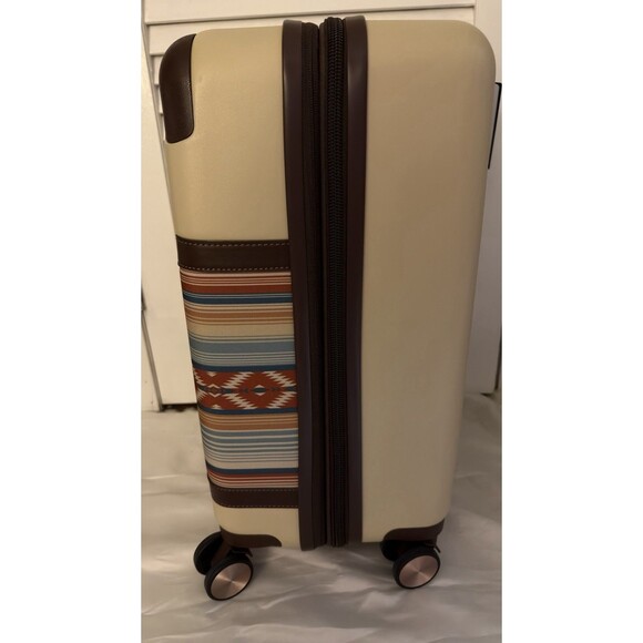 NWT Pendleton Multi Color Mojave Luggage Set Carry On Spinner & Weekend Satchel - Picture 4 of 16